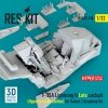 RESKIT RSU32-0138 F-35A Lightning II Late cockpit (Hyperdetailed edition) for Italeri / Academy kit (3D Printed) (1/32)